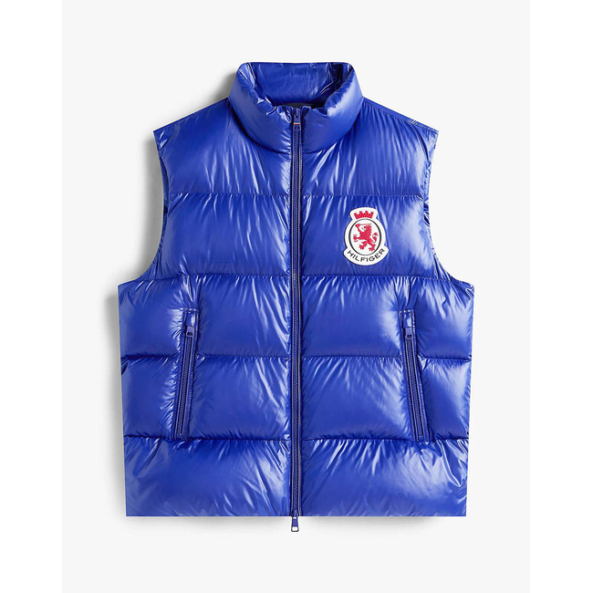 Product TOMMY HILFIGER RWB CREST SHINY DOWN VEST base image