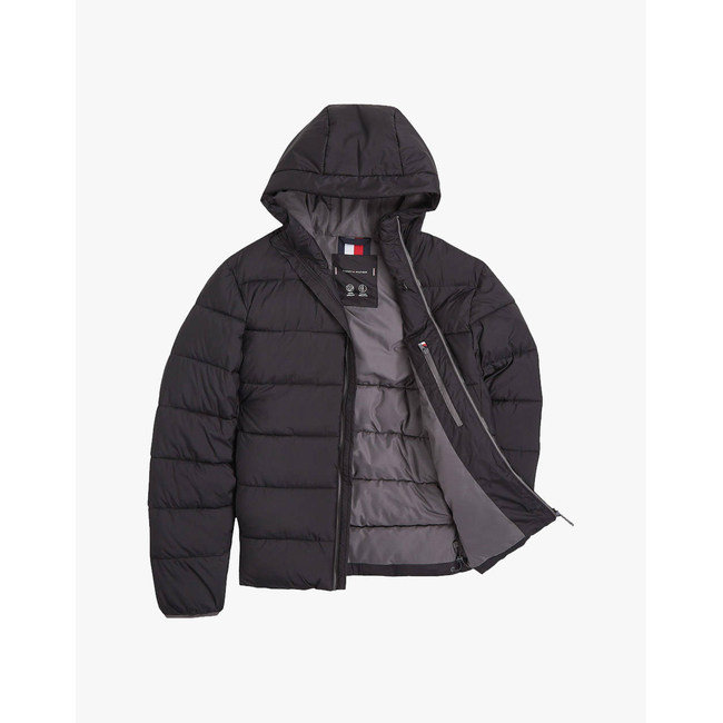 Product TOMMY HILFIGER MID WEIGHT HOODED JACKET base image