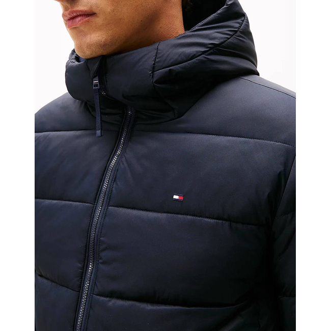 Product TOMMY HILFIGER MID WEIGHT HOODED JACKET base image