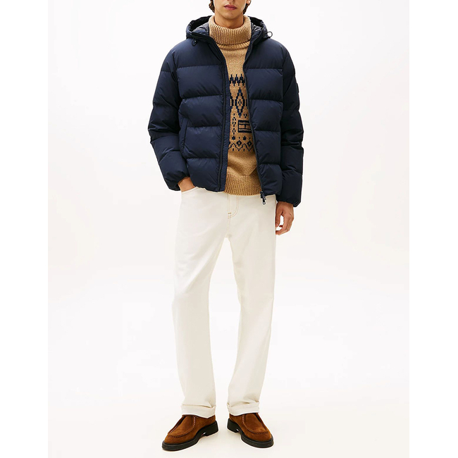 Product TOMMY HILFIGER DOWN HOODED PUFFER JKT base image