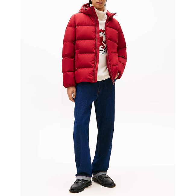 Product TOMMY HILFIGER DOWN HOODED PUFFER JKT base image