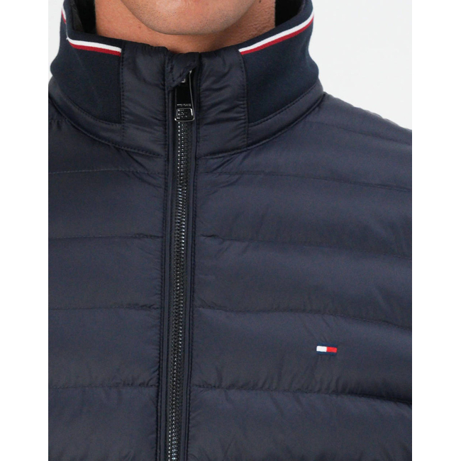 Product TOMMY HILFIGER MIX MEDIA ESS RWB STAND COLLAR base image