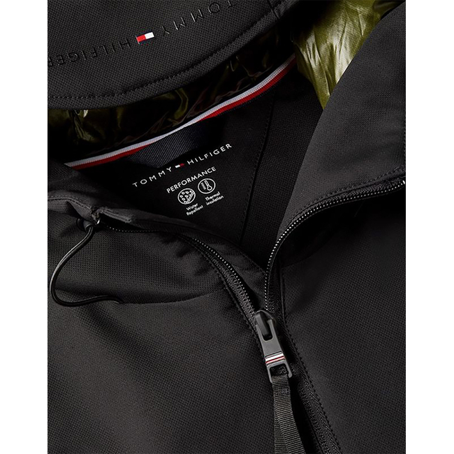 Product TOMMY HILFIGER TECH HOODED SHORT PADDED JACKET base image
