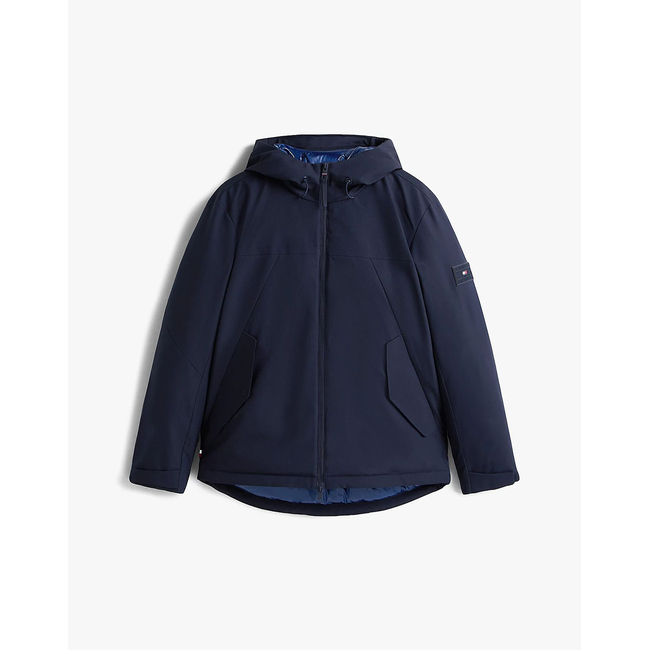 Product TOMMY HILFIGER TECH HOODED SHORT PADDED JACKET base image
