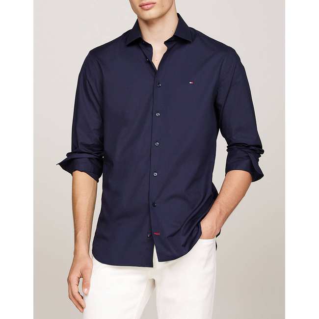 Product TOMMY HILFIGER CL FLEX POPLIN SF SHIRT base image