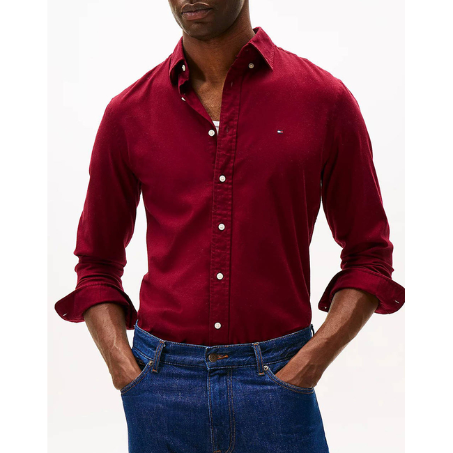 Product TOMMY HILFIGER FLEX FLANNEL SOLID RF SHIRT base image