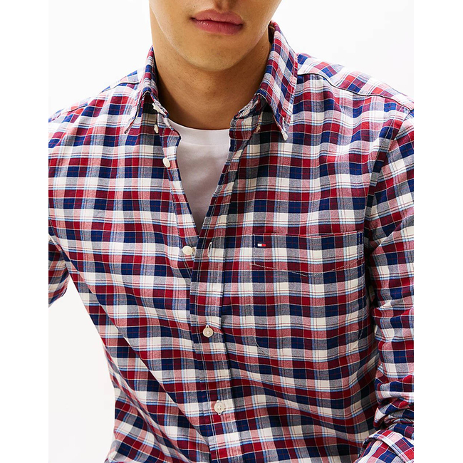 Product TOMMY HILFIGER HERITAGE OXFORD TARTAN RF SHIRT base image