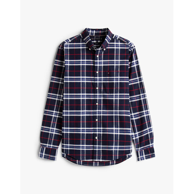 Product TOMMY HILFIGER BRUSHED OXFORD CHECK RF SHIRT base image