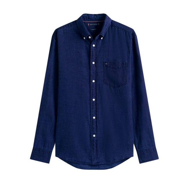 Product TOMMY HILFIGER FLANNEL INDIGO SHIRT base image