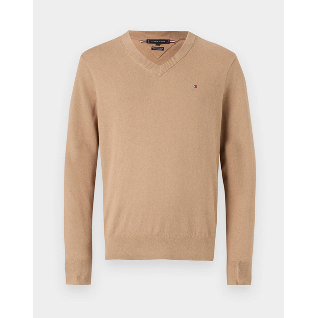 Product TOMMY HILFIGER PIMA ORG CTN CASHMERE V NECK base image