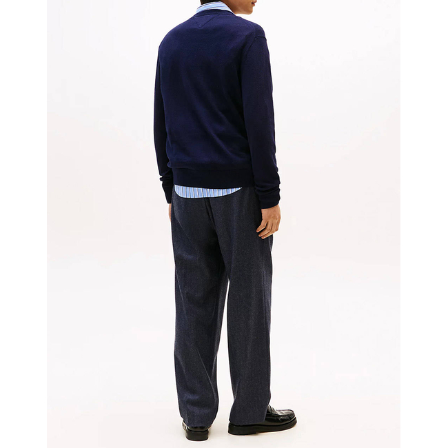 Product TOMMY HILFIGER PIMA ORG CTN CASHMERE V NECK base image