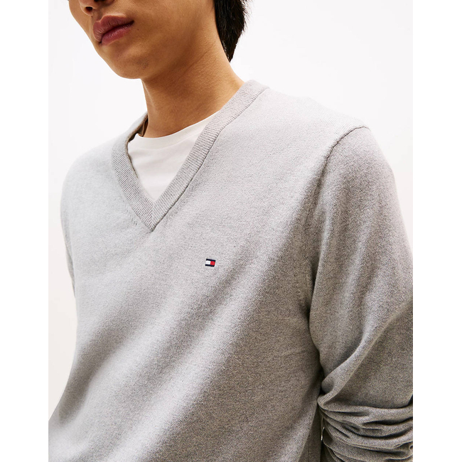 Product TOMMY HILFIGER PIMA ORG CTN CASHMERE V NECK base image