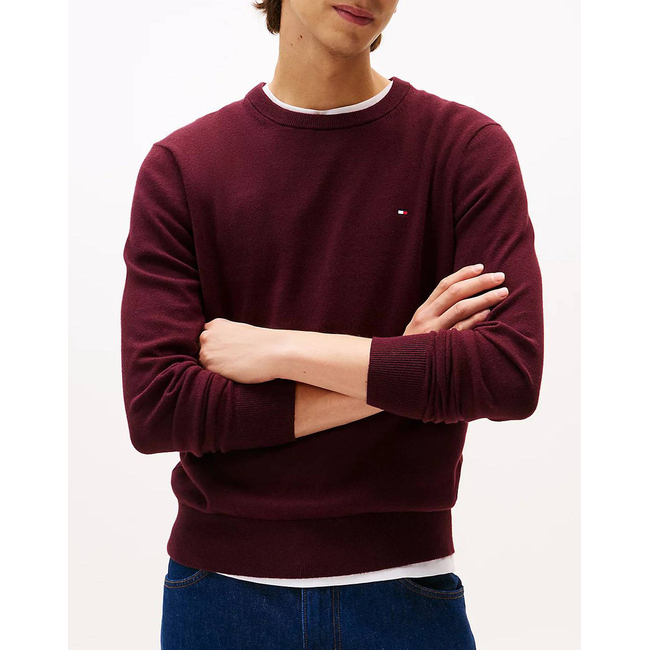 Product TOMMY HILFIGER PIMA ORG CTN CASHMERE CREW NECK base image