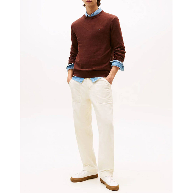 Product TOMMY HILFIGER PIMA ORG CTN CASHMERE CREW NECK base image