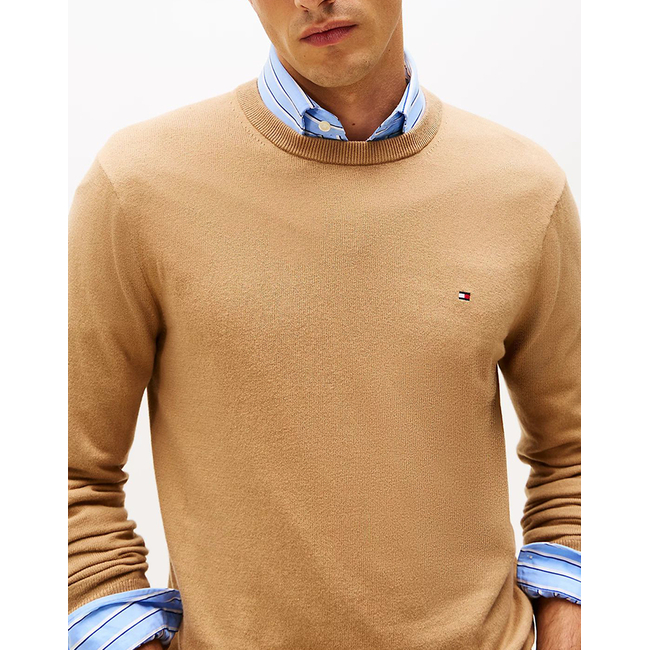 Product TOMMY HILFIGER PIMA ORG CTN CASHMERE CREW NECK base image