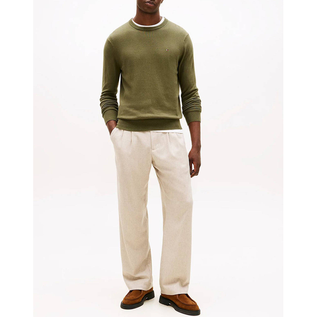 Product TOMMY HILFIGER PIMA ORG CTN CASHMERE CREW NECK base image