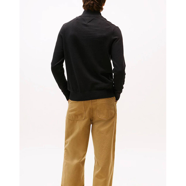 Product TOMMY HILFIGER PIMA ORG CTN CASHMERE ZIP MOCK base image
