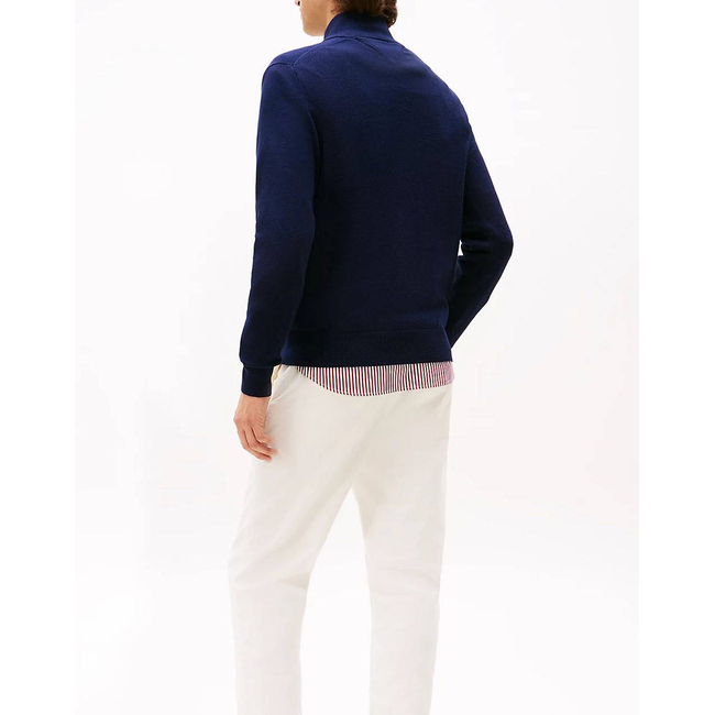 Product TOMMY HILFIGER PIMA ORG CTN CASHMERE ZIP MOCK base image