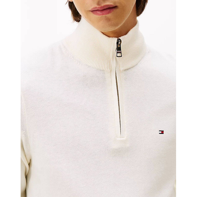 Product TOMMY HILFIGER PIMA ORG CTN CASHMERE ZIP MOCK base image
