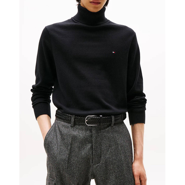 Product TOMMY HILFIGER PIMA ORG CTN CASHMERE ROLL NECK base image