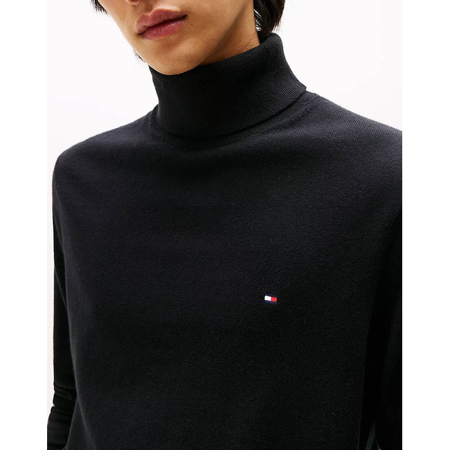 Product TOMMY HILFIGER PIMA ORG CTN CASHMERE ROLL NECK base image