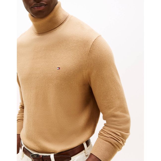 Product TOMMY HILFIGER PIMA ORG CTN CASHMERE ROLL NECK base image