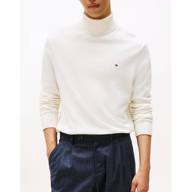 Product TOMMY HILFIGER PIMA ORG CTN CASHMERE ROLL NECK base image