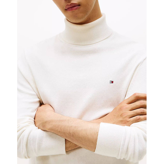 Product TOMMY HILFIGER PIMA ORG CTN CASHMERE ROLL NECK base image