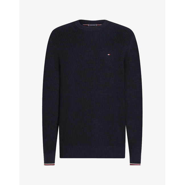 Product TOMMY HILFIGER RWB RIB CREW NECK base image