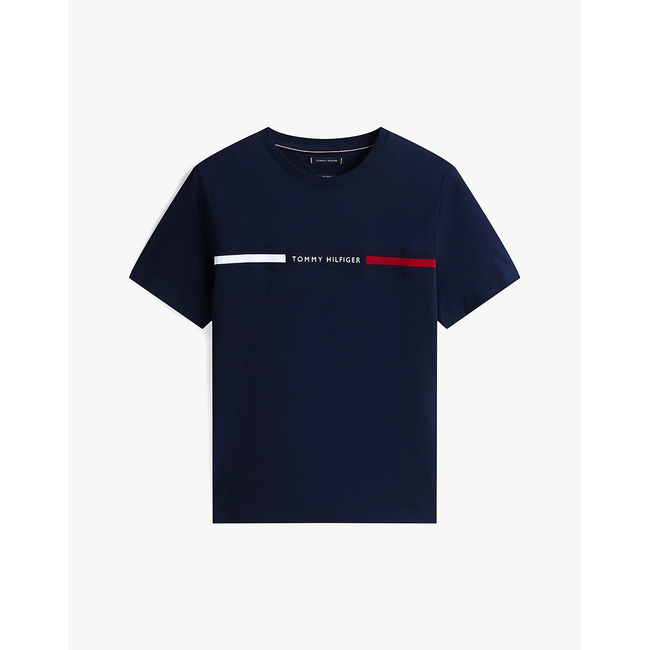 Product TOMMY HILFIGER HILFIGER CHEST INSERT TEE base image