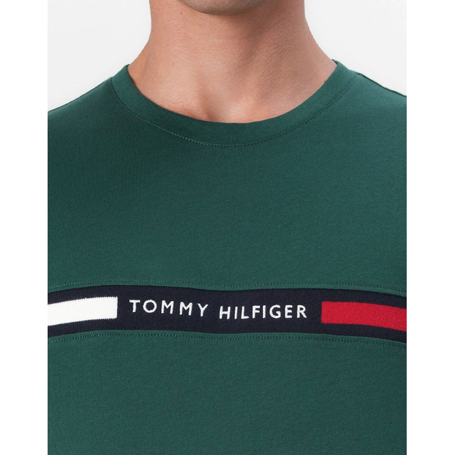Product TOMMY HILFIGER HILFIGER CHEST INSERT TEE base image