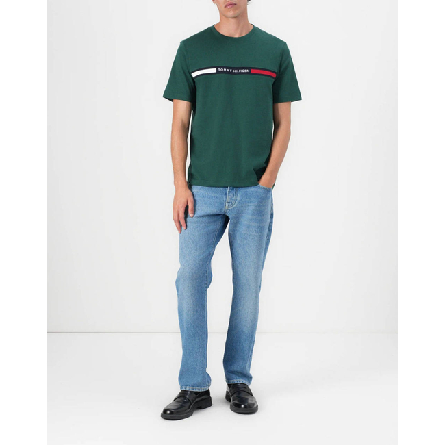 Product TOMMY HILFIGER HILFIGER CHEST INSERT TEE base image