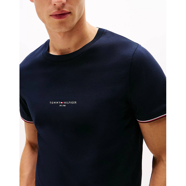 Product TOMMY HILFIGER TOMMY LOGO TIPPED TEE base image