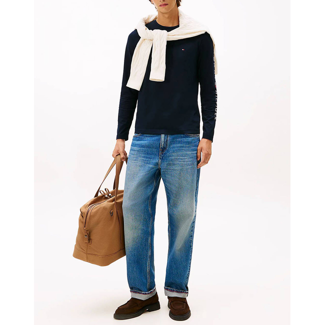 Product TOMMY HILFIGER TOMMY LOGO LONG SLEEVE TEE base image