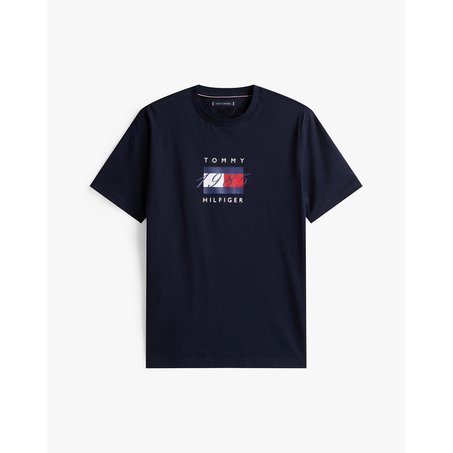 Product TOMMY HILFIGER LINEAR FLAG GRAPHIC TEE base image