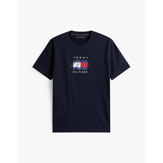Product TOMMY HILFIGER LINEAR FLAG GRAPHIC TEE base image