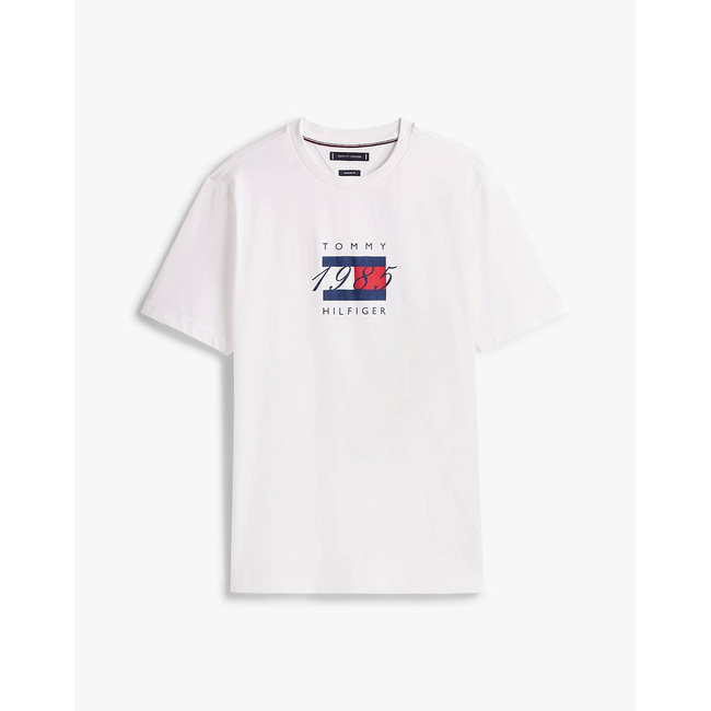Product TOMMY HILFIGER LINEAR FLAG GRAPHIC TEE base image
