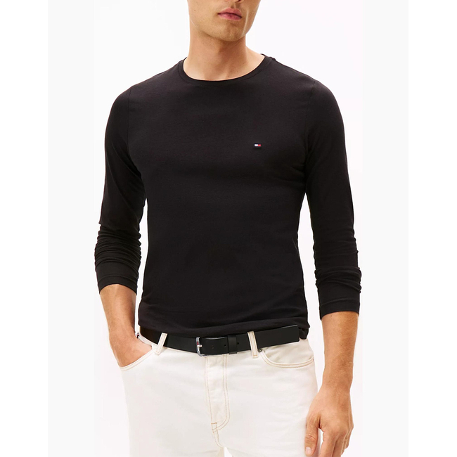 Product TOMMY HILFIGER STRETCH SLIM FIT LONG SLEEVE TEE base image