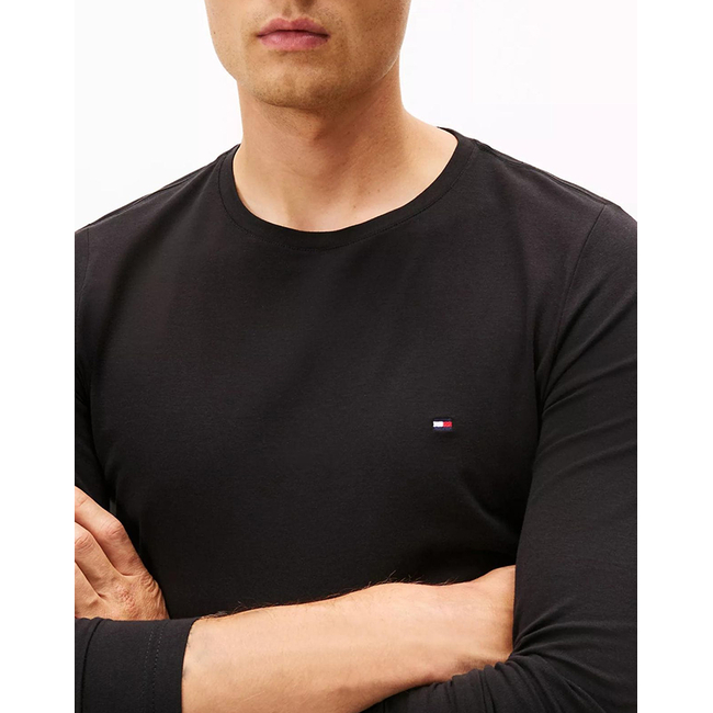 Product TOMMY HILFIGER STRETCH SLIM FIT LONG SLEEVE TEE base image