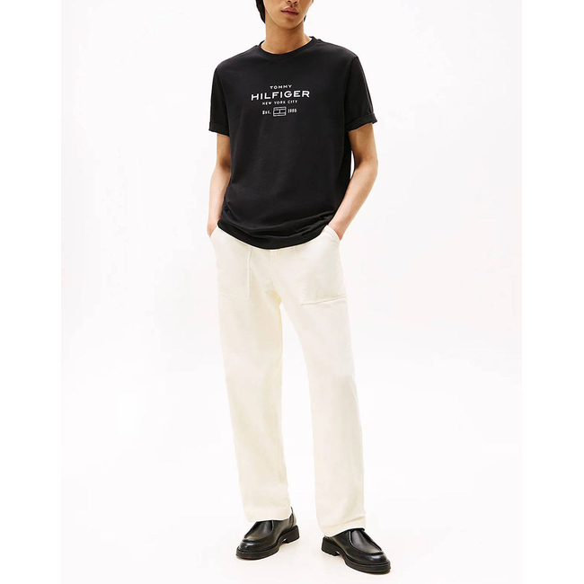 Product TOMMY HILFIGER HILFIGER STACK GRAPHIC TEE base image