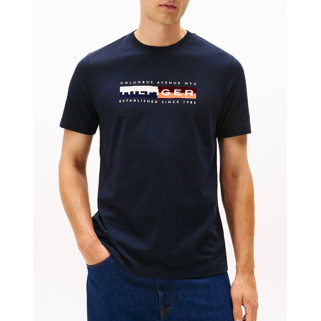 Product TOMMY HILFIGER TH COLOUR BLOCK GRAPHIC TEE base image