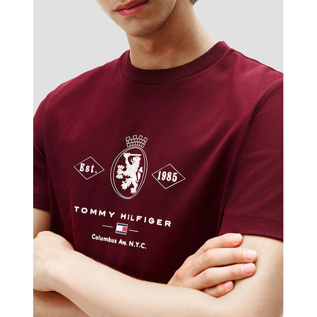 Product TOMMY HILFIGER DIAMOND CREST GRAPHIC TEE base image