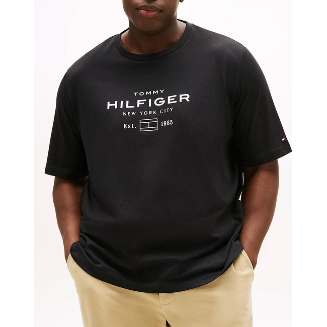 Product TOMMY HILFIGER BT-HILFIGER STACK GRAPHIC TEE-B base image