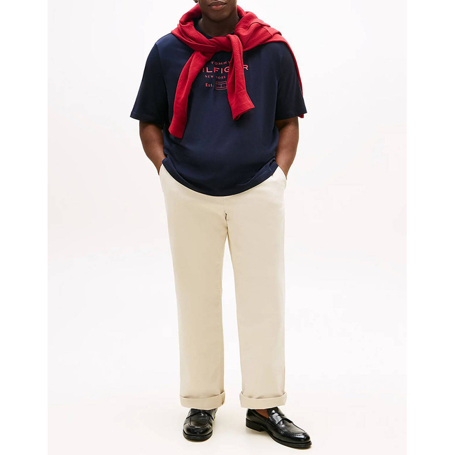 Product TOMMY HILFIGER BT-HILFIGER STACK GRAPHIC TEE-B base image