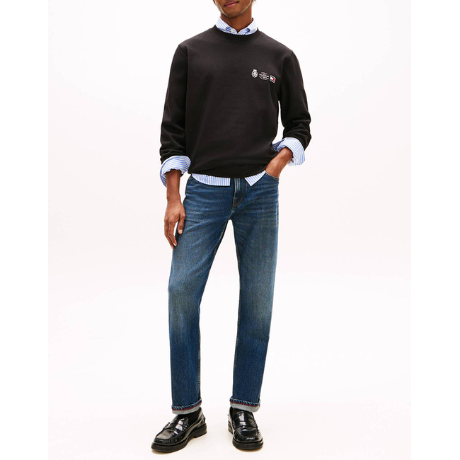 Product TOMMY HILFIGER SMALL CREST OUTLINE CREW NECK base image