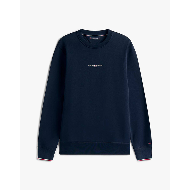 Product TOMMY HILFIGER TOMMY LOGO TIPPED CREWNECK base image