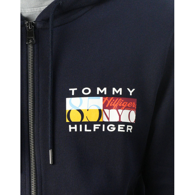 Product TOMMY HILFIGER TH COLOUR FLAG ZIP THROUGH base image