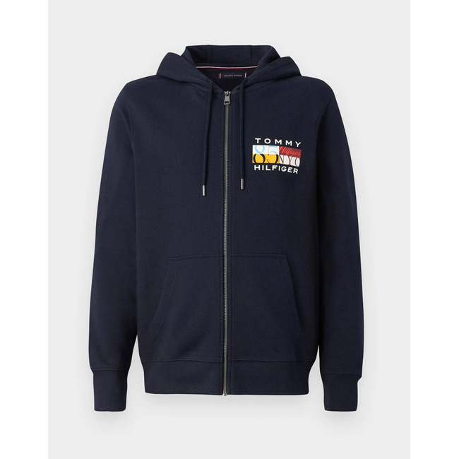 Product TOMMY HILFIGER TH COLOUR FLAG ZIP THROUGH base image