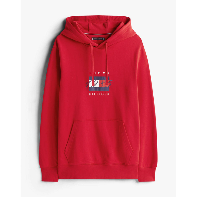 Product TOMMY HILFIGER LINEAR FLAG GRAPHIC HOODIE base image