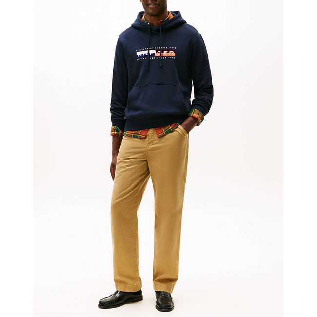 Product TOMMY HILFIGER TH COLOUR BLOCK GRAPHIC HOODIE base image